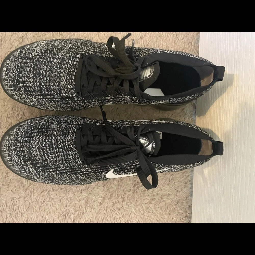 Nike Air VaporMax Flyknit 3 Oreo 2019 - AJ6900-002 Men’s Size 11.5 -See Photos